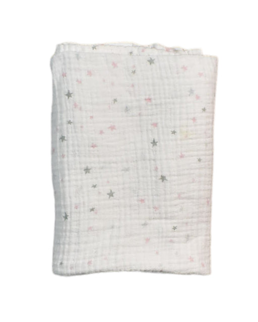 A White Swaddles from Aden & Anais in size O/S for neutral. (Front View)