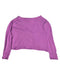 A Purple Cardigans from Piccalilly in size 4T for girl. (Back View)