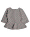 A Grey Long Sleeve Dresses from Retykle in size 6-12M for girl. (Front View)