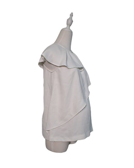 A Grey Sleeveless Tops from Mayarya in size XS for maternity. (Front View)