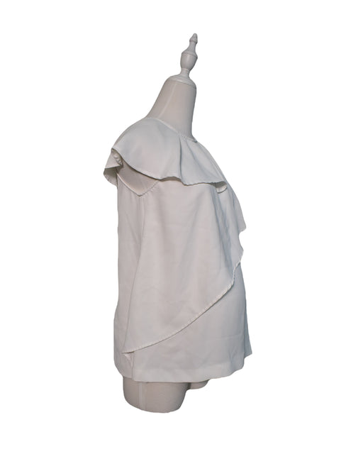 A Grey Sleeveless Tops from Mayarya in size XS for maternity. (Front View)