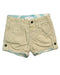 A Yellow Shorts from Burberry in size 3-6M for girl. (Front View)