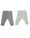 A Grey Leggings from Petit Bateau in size 3-6M for boy. (Back View)