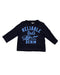 A Blue Long Sleeve Tops from Dolce & Gabbana in size 3-6M for boy. (Front View)