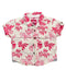 A Pink Shirts from PONEY in size 3-6M for boy. (Front View)
