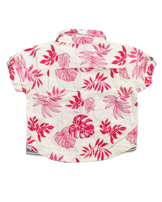 A Pink Shirts from PONEY in size 3-6M for boy. (Back View)