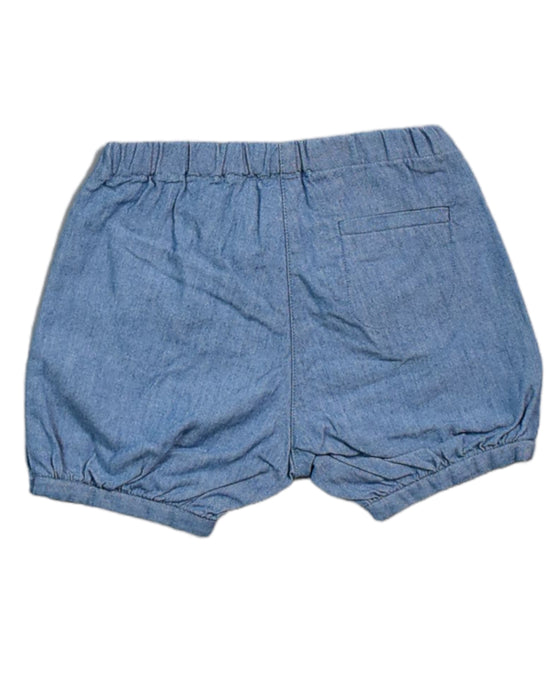 A Blue Shorts from Bonpoint in size 6-12M for girl. (Back View)
