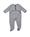 A Grey Jumpsuits from Petit Bateau in size 6-12M for boy. (Back View)