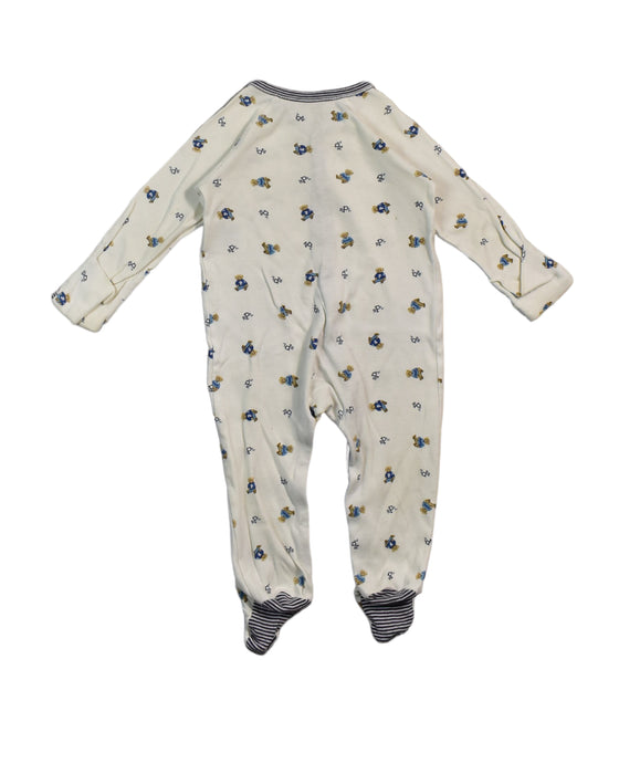 A White Onesies from Ralph Lauren in size 3-6M for boy. (Back View)
