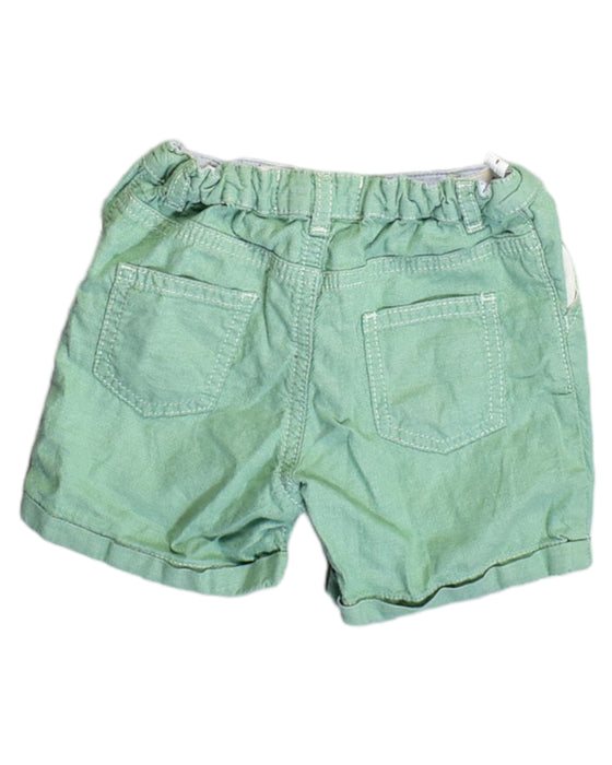 A Green Shorts from Gingersnaps in size 18-24M for girl. (Back View)