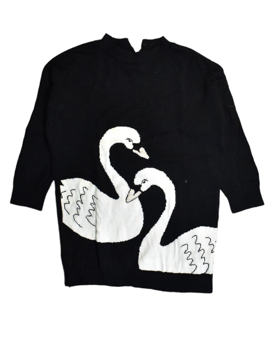 A Black Long Sleeve Dresses from Seed in size 2T for girl. (Front View)