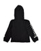 A Black Sweatshirts from Roses & Rhinos in size 6T for boy. (Back View)