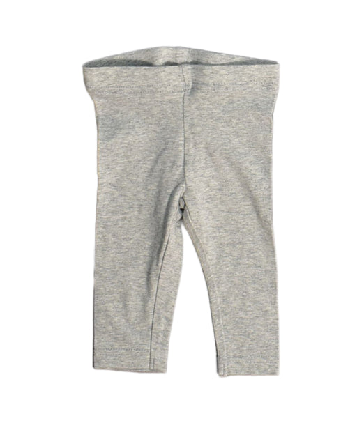 A Grey Leggings from Seed in size 0-3M for girl. (Front View)