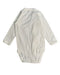 A White Bodysuits from Petit Bateau in size 3-6M for neutral. (Back View)