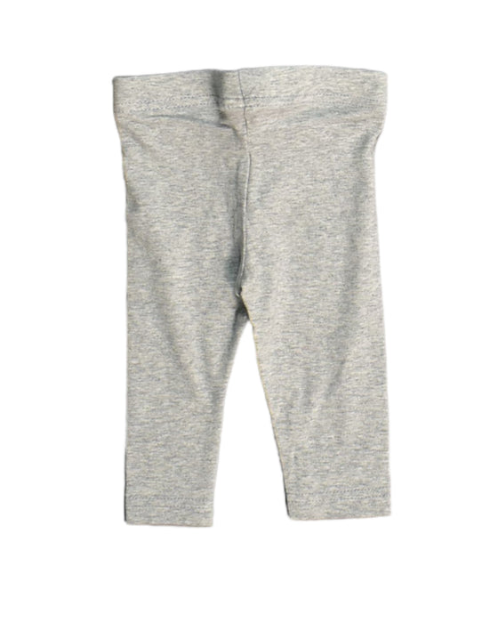 A Grey Leggings from Seed in size 0-3M for girl. (Back View)