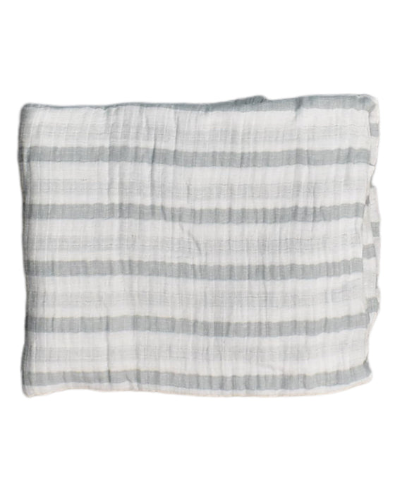 A White Swaddles from Aden & Anais in size O/S for neutral. (Front View)