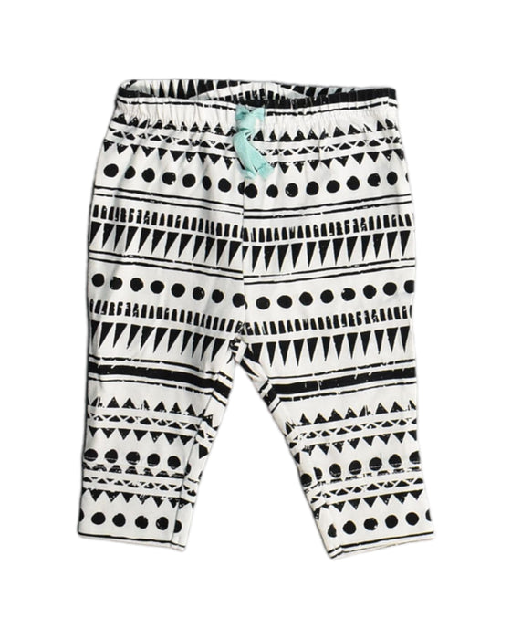 A White Casual Pants from Retykle in size 3-6M for girl. (Front View)