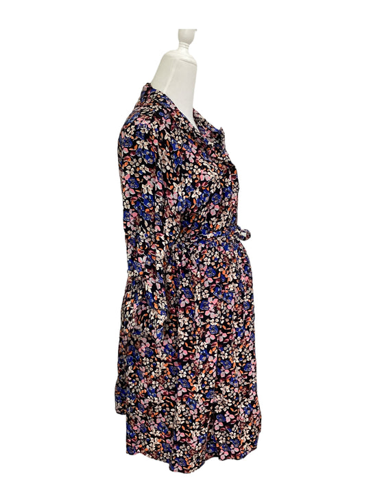 A Multicolour Long Sleeve Dresses from Mamalicious in size L for maternity. (Front View)
