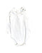 A White Bodysuits from Bout'Chou in size 0-3M for girl. (Front View)