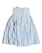 A Blue Sleeveless Dresses from PONEY in size 12-18M for girl. (Back View)