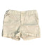A White Shorts from Petit Bateau in size 6-12M for girl. (Front View)