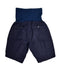 A Blue Shorts from A Pea in the Pod in size XS for maternity. (Back View)