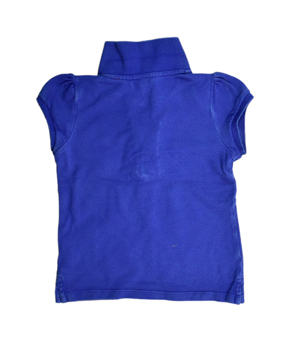 A Purple Short Sleeve Polos from Ralph Lauren in size 3T for girl. (Back View)