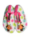 A White Aqua Shoes from Playshoes in size 18-24M for girl. (Back View)