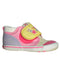 A Pink Sneakers from Miki House in size 3T for girl. (Front View)