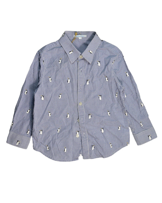 A Blue Shirts from Nicholas & Bears in size 4T for boy. (Front View)