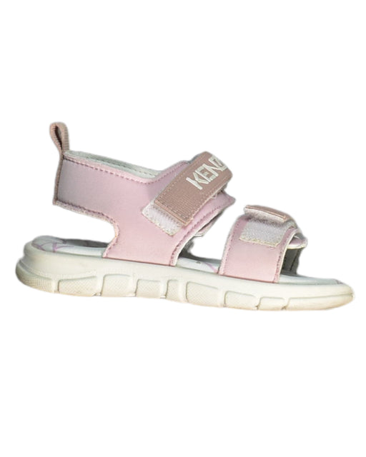 A Pink Sandals from Kenzo in size 4T for girl. (Front View)