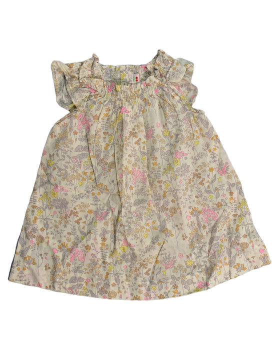 A White Short Sleeve Dresses from Bonpoint in size 3-6M for girl. (Front View)