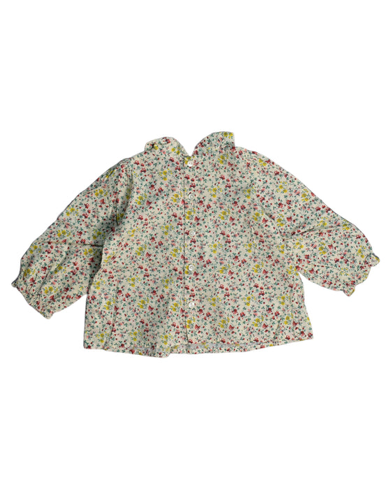 A White Long Sleeve Tops from Bonpoint in size 6-12M for girl. (Back View)