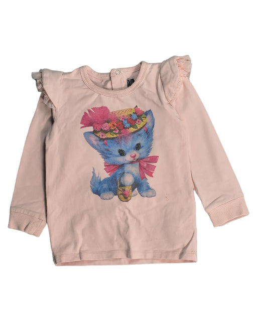 A Pink Long Sleeve Tops from Rock Your Baby in size 18-24M for girl. (Front View)