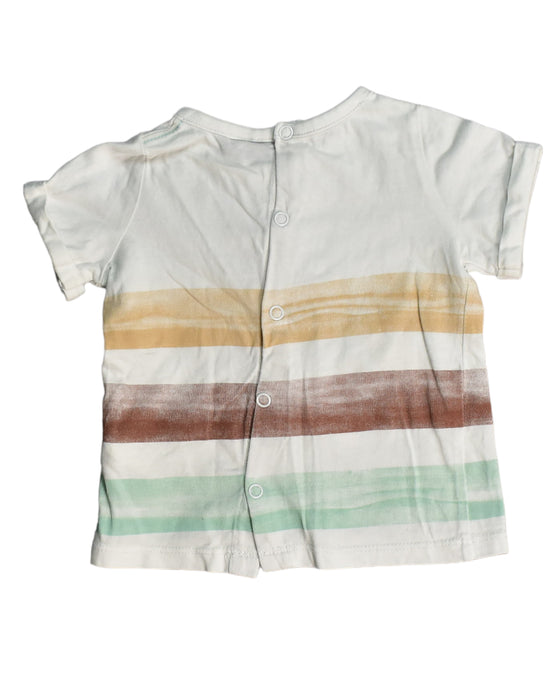 A White Short Sleeve Tops from Sergent Major in size 6-12M for boy. (Back View)