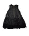 A Black Sleeveless Dresses from MiMiSol in size 12Y for girl. (Back View)
