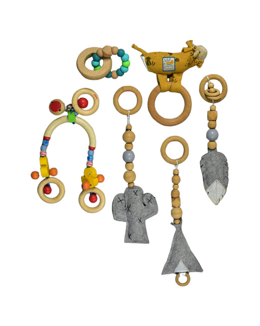 A Brown Wooden Toys from Retykle in size O/S for neutral. (Front View)