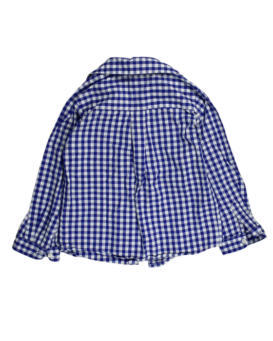 A Blue Shirts from Jacadi in size 3T for boy. (Back View)