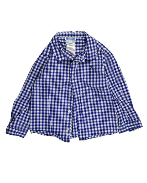 A Blue Shirts from Jacadi in size 3T for boy. (Front View)