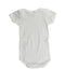 A White Bodysuits from Petit Bateau in size 3-6M for neutral. (Back View)