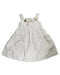 A White Sleeveless Dresses from Nanos in size 12Y for girl. (Front View)