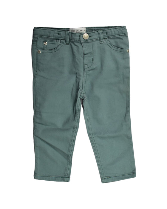 A Green Jeans from Gingersnaps in size 18-24M for girl. (Front View)