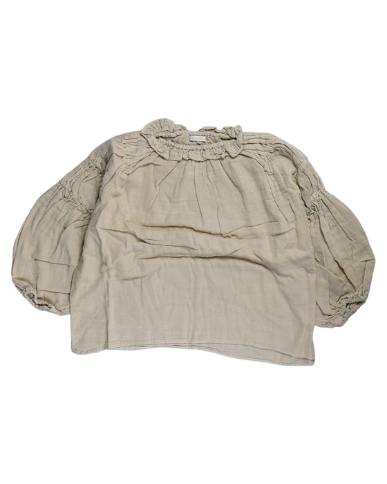 A White Long Sleeve Tops from Bien A Bien in size XL for girl. (Front View)