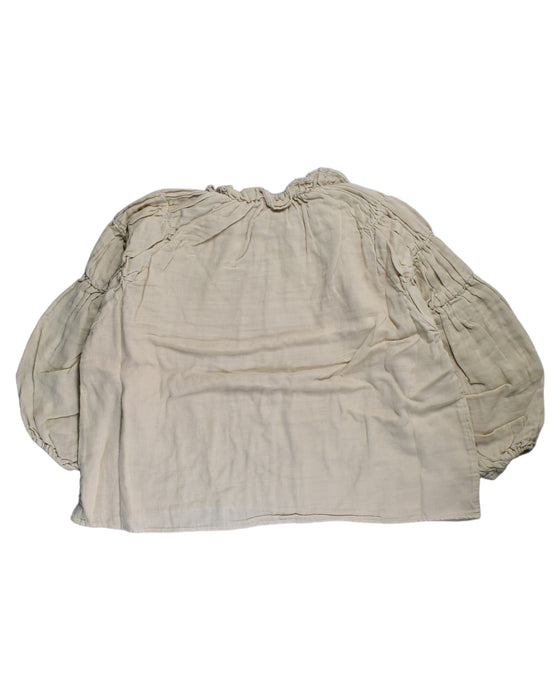 A White Long Sleeve Tops from Bien A Bien in size XL for girl. (Back View)