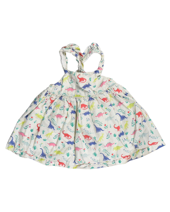 A White Sleeveless Dresses from Boden in size 3-6M for girl. (Front View)