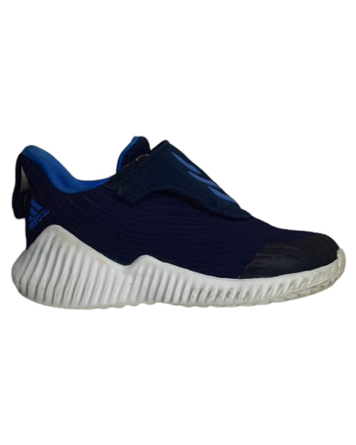 A Blue Sneakers from Adidas in size 18-24M for boy. (Front View)