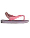 A Pink Sandals from Havaianas in size 18-24M for girl. (Front View)