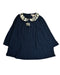 A Blue Long Sleeve Dresses from Confiture in size 5T for girl. (Front View)