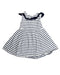 A White Sleeveless Dresses from Jacadi in size 5T for girl. (Front View)