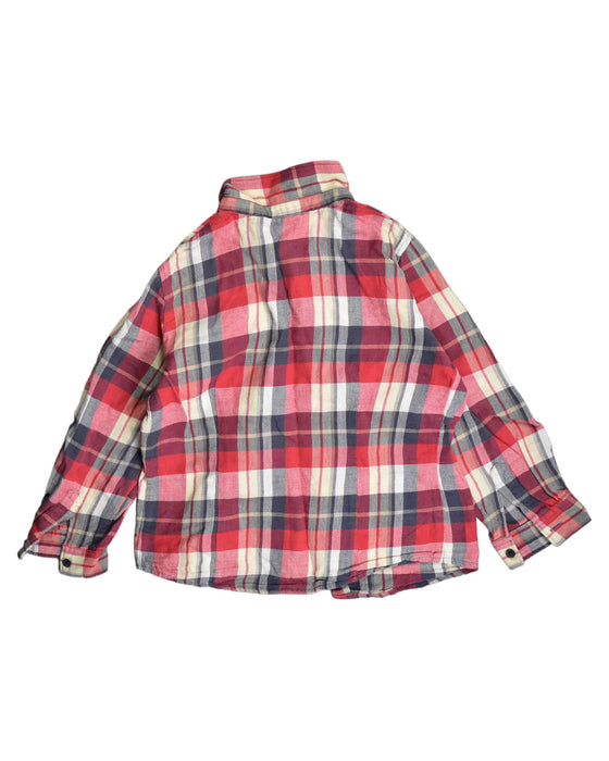 A Red Shirts from Bonpoint in size 4T for boy. (Back View)